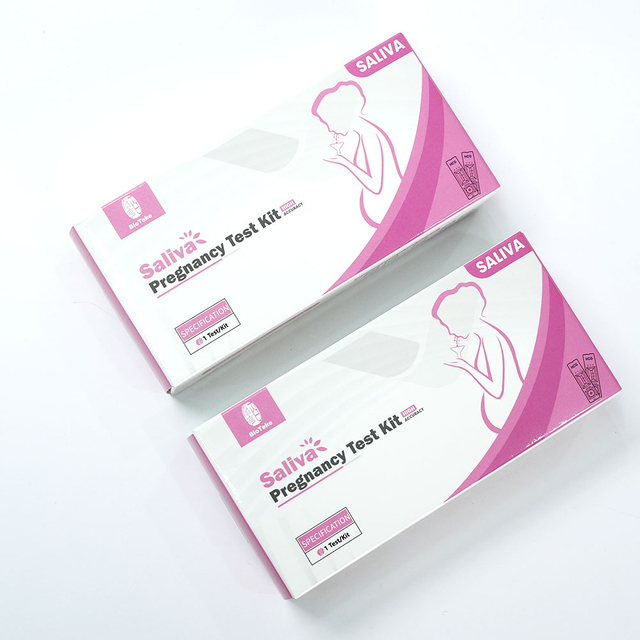 Kit de test rapide de salive de grossesse (HCG) (test immunochromatographique)