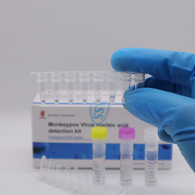 Kit de test de détection du virus Monkeypox Pcr lyophilisé de haute précision