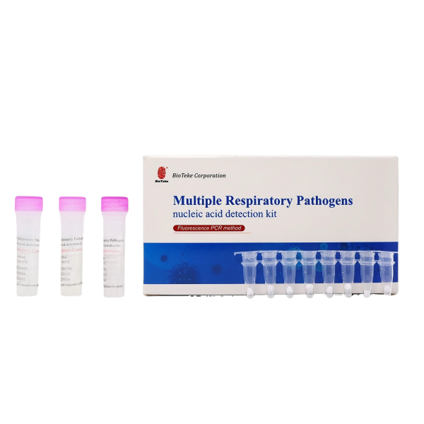 Bioteke Kit de détection d'acide nucléique de pathogènes respiratoires multiples (méthode de PCR par fluorescence)