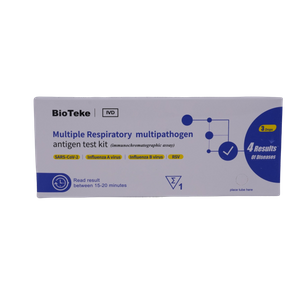 Kit de test d'antigènes multipathogènes respiratoires multiples pour Covid Flu Rsv (test immunochromatographique)