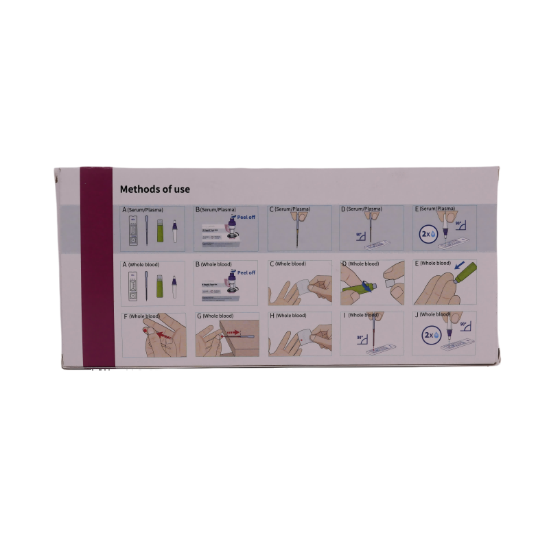 Kit de test rapide HE4 (dosage immunochromatographique)