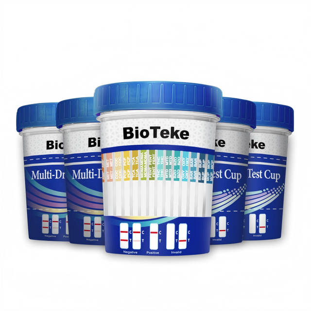 Tasse de test d'urine multi-drogues