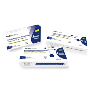 Kit de test d'antigène multipathogène respiratoire multiple de diagnostic médical de haute précision (analyse immunochromatagraphique)