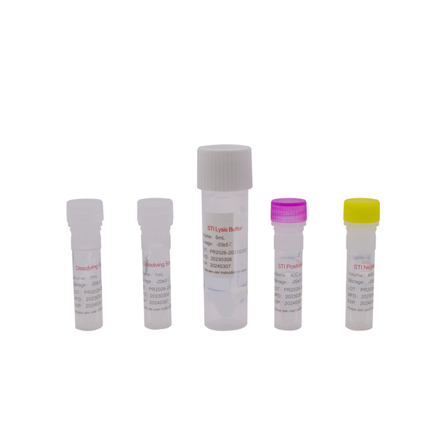 Kit de dépistage d'infection sexuelle (STI) PR2026-ST02 (méthode de PCR par fluorescence)