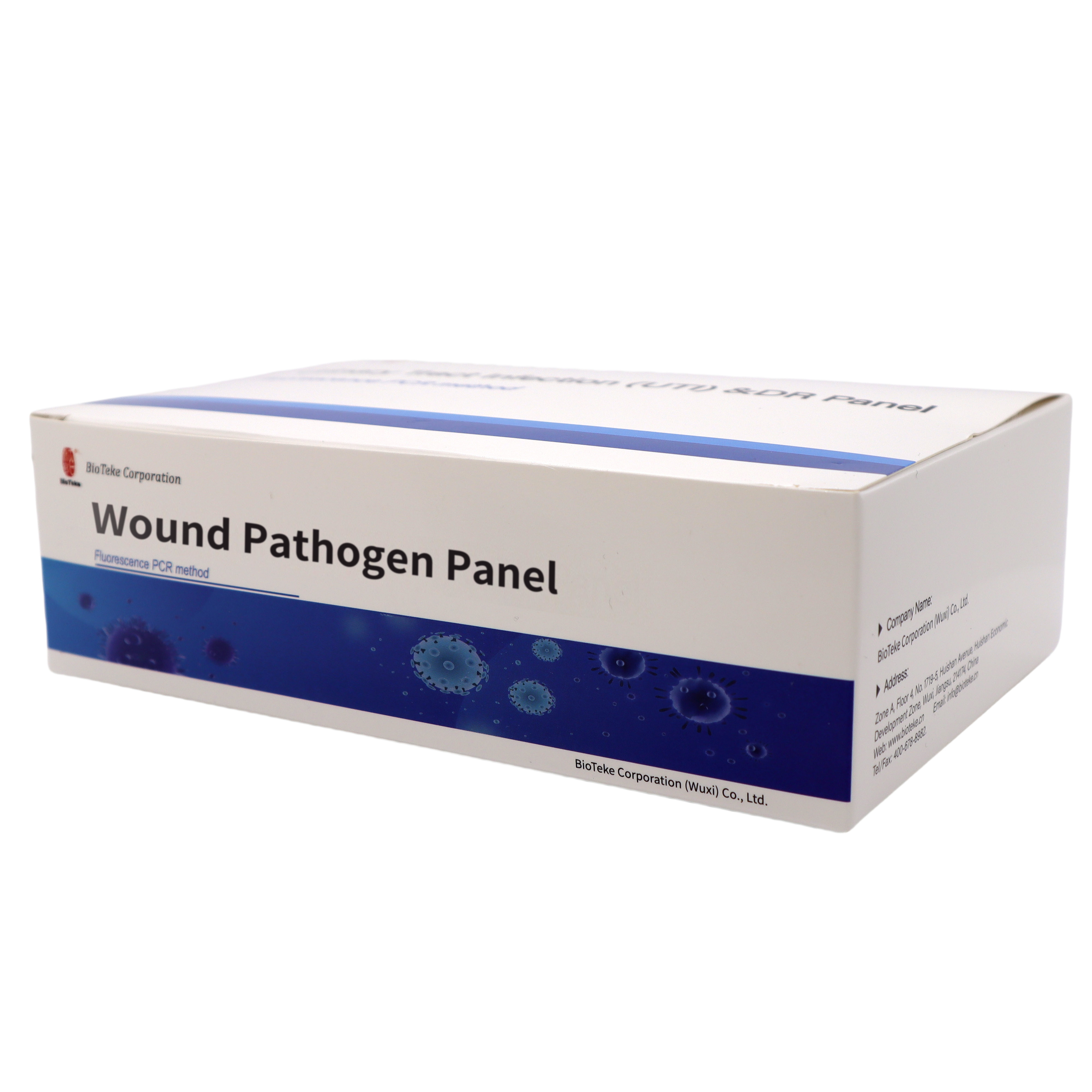 Panneau de pathogène de la plaie (méthode de PCR de fluorescence) PR2028-WP01