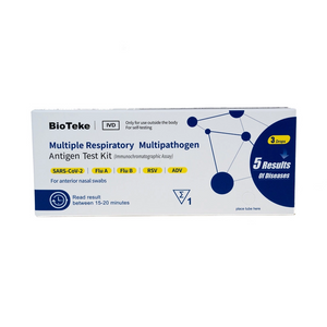 Kit d'essai d'antigène multipathogène multiple 5-en-1 (auto-test)